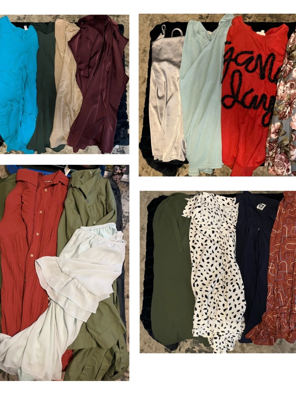 XL Women's Dressy / Workwear Tops & Dresses Bundle - Multi Color